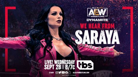 Saraya Is All Alite With Aew Fka Paige In Wwe Makes Aew Dynamite Debut