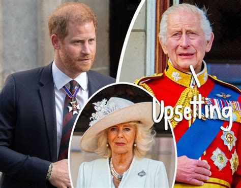 King Charles Has A Lot Of Anger Toward Prince Harry Over Queen Camilla Conflict Too Much To