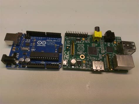 Arduino and Raspberry Pi Comparison (Chart)