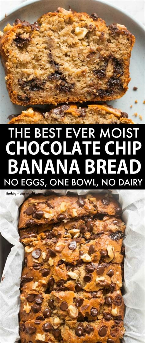 Banana bread without eggs – Artofit