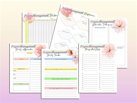 Anger Management Journal Counseling Therapy Planner Printable Etsy