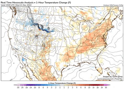 Tomer Burg On Twitter The Strong Cold Front Ushering In One Of The