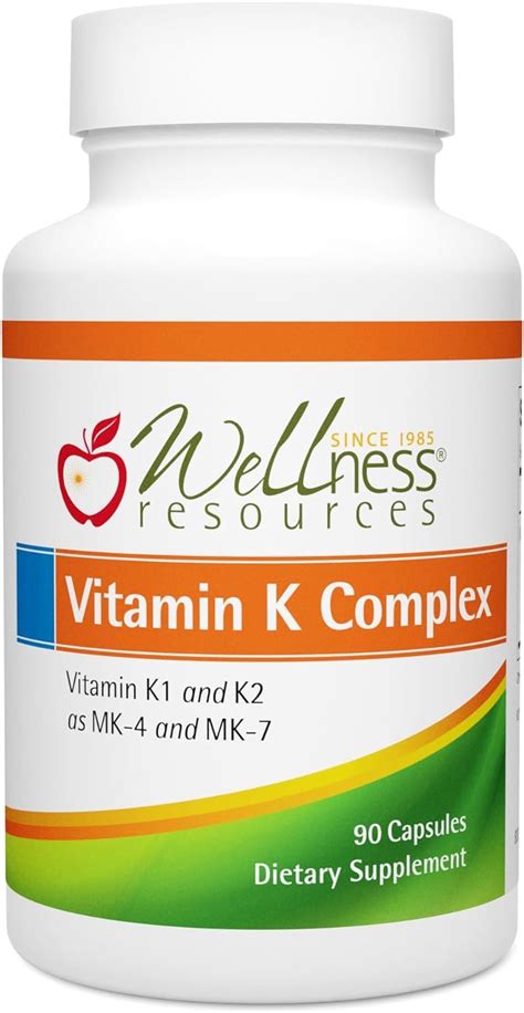 Athinika Nutrition Vitamin K Complex With Mcg Vitamin K As Mk