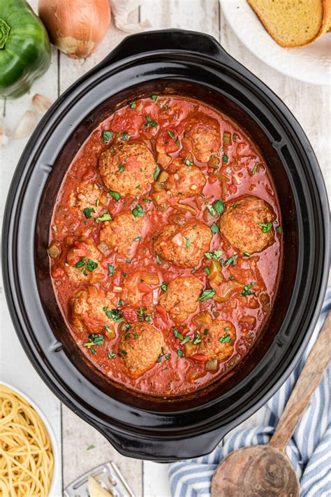 Slow Cooker Turkey Meatballs The Magical Slow Cooker