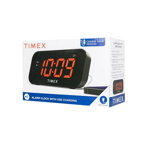 Timex Alarm Clock With Usb Charging Hirsch