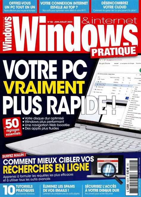 Windows Et Internet Pratique N 121 Abonnement Windows Et Internet