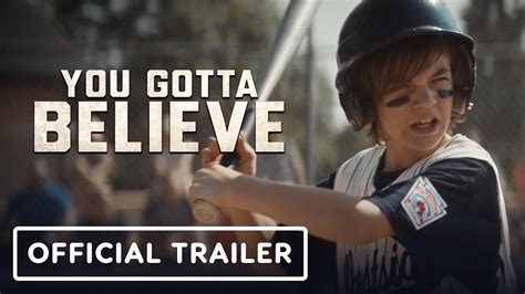 You Gotta Believe Official Trailer 2024 Luke Wilson Greg Kinnear