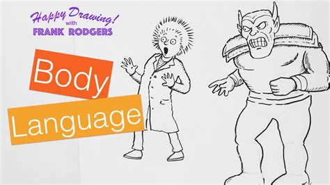 Cartoon Body Language · Illustration Live With Frank Rodgers 4 Youtube