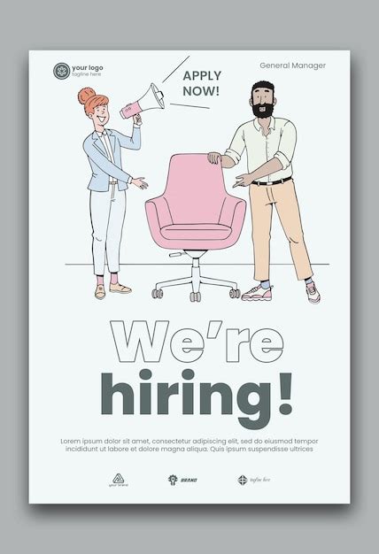 Premium PSD | WE ARE HIRING POSTER