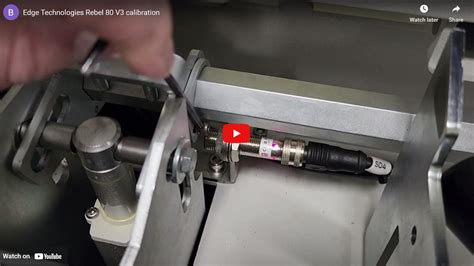 Edge Rebel 80102 Separator Finger Calibration Procedure Edge