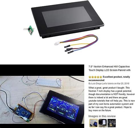 Nextion Enhanced Nx K Hmi Lcd Touch Display Pour Raspberry Pi