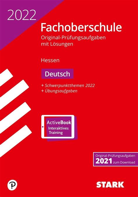 STARK Abschlussprüfung FOS Hessen 2022 Deutsch Deutsch Schulbuch