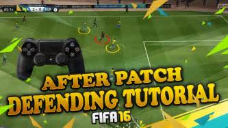 FIFA 16 AFTER PATCH DEFENDING TUTORIAL TEAMMATE CONTAIN JOCKEY