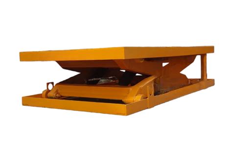 Fixed Type Mild Steel Pit Mounted Scissor Lift Table For Material