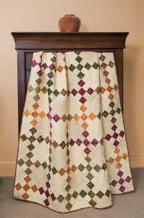 Desert Nine Patch Bali Quilt Quilts Batik Quilts Patch Quilt