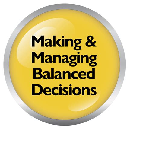 Managing Balanced Decision Making Spice Framework