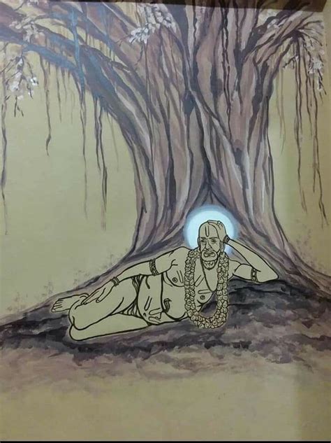 Pin By On Swami Samartha Sketches Painting Humanoid Sketch