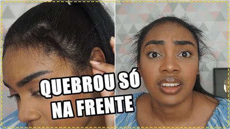 CABELO QUEBRADO NA FRENTE COMO DISFARÇAR Cabeleireiro Profissional