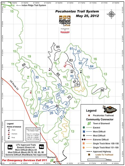 Hatfield And Mccoy Trails Map - Maps Location Catalog Online