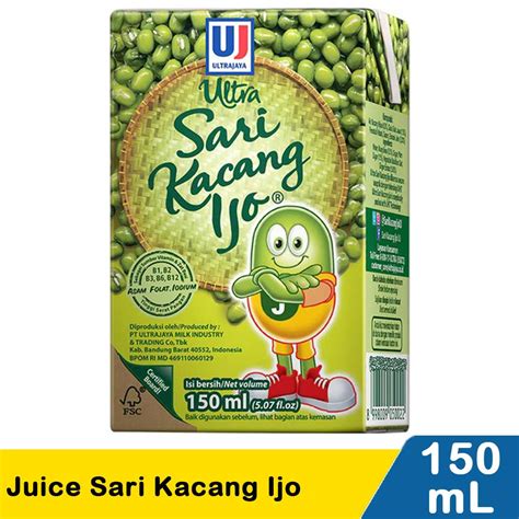 Ultra Juice Sari Kacang Ijo Ml Klik Indomaret