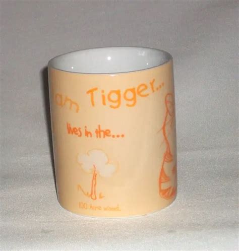 Disneys Tigger From Winnie The Pooh I Am Tigger Coffee Mug In Light