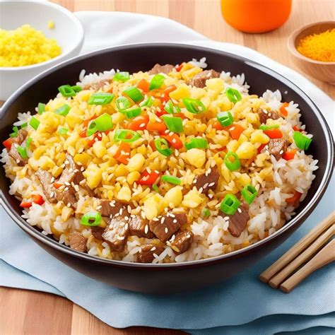 Beef Fried Rice Simply Kai Lets Get Cooking