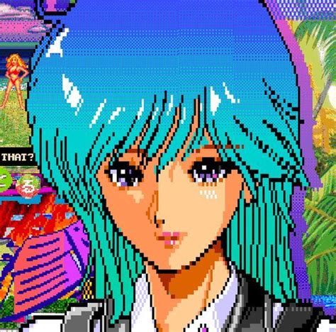 PIXEL ART /// pixel aesthetic / anime / pink aesthetic / purple ...