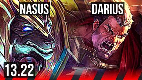 Nasus Vs Darius Top 1200 Games 900k Mastery Kr Diamond 13 22