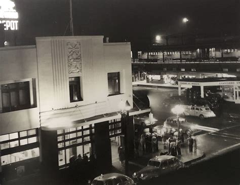 Greyhound bus depot, corner 6th and Los Angeles Streets, downtown Los ...