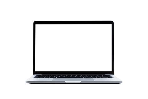 Laptop Computer Or Notebook With Blank Screen 10869752 Png