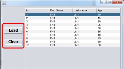 In This Java Tutorial We Will See How To Populate And Delete Jtabe Content In Java Using