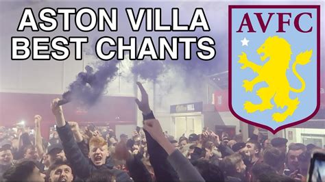 ASTON VILLA BEST FOOTBALL CHANTS Lyrics YouTube