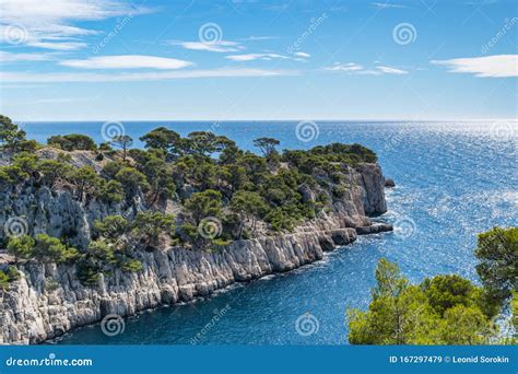 Französische Fjorde Nationalpark Calanques Bucht Calanque D En Vau