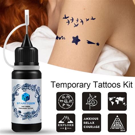 Temporary Tattoo Liquid Juice Tattoo Juice Tattoo Liquid Waterproof