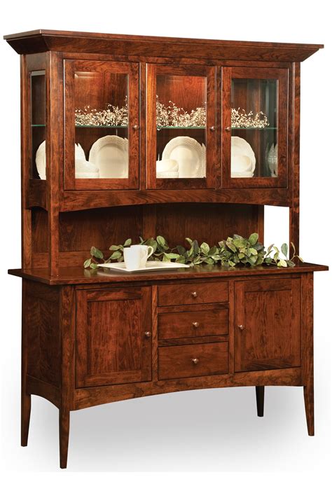 Hammond Hutch Amish Solid Wood Hutches Kvadro Furniture