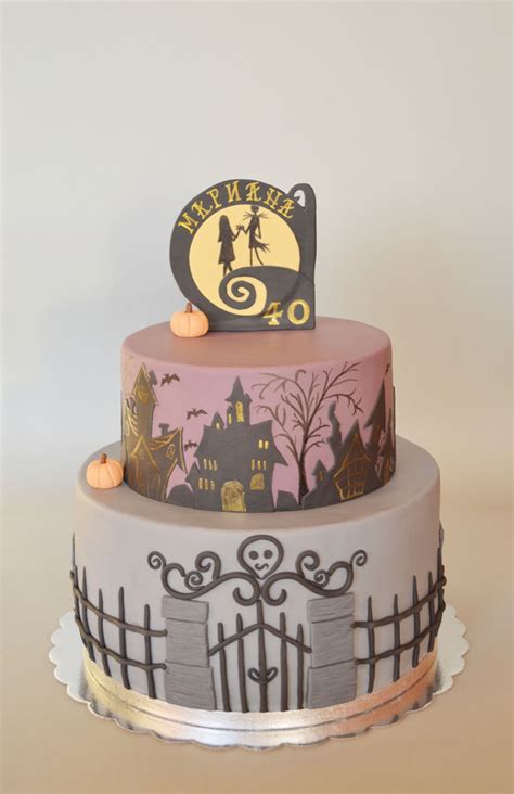The Nightmare Before Christmas Cake
