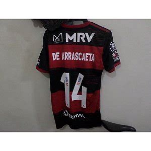 Camisa Flamengo Rubro Negra Jogo N Mero De Arrascaeta Tamanho P