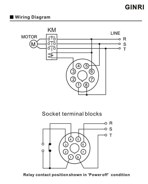 Voltage Monitoring Relay Circuit Diagram