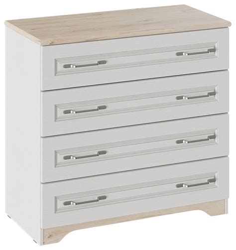 Купить Комод Комод Трия 90.7x44.6x86.5 см, ЛДСП, МДФ, ТД-353.04.01 в ...
