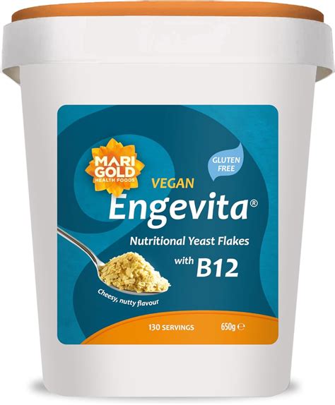 Marigold Health Foods Engevita Nutritional Yeast Flakes With B