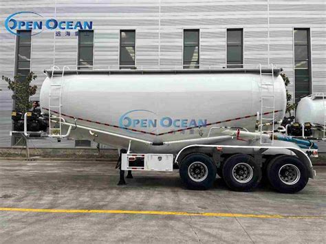 Axle Tons Bulk Tanker Trailer Cement Bulker Semi Truck Trailer