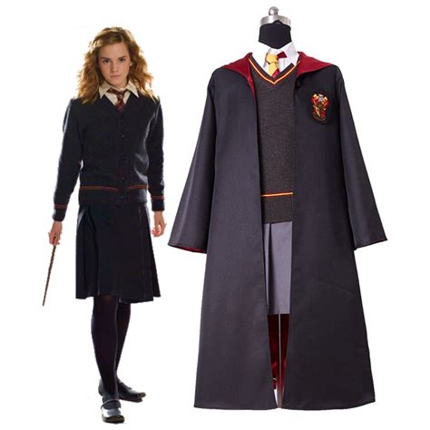 Harry Potter Gryffindor Uniform Hermione Granger Cosplay Costume Child