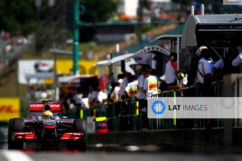 Hungaroring, Budapest, Hungary 30th July 2010 Lewis Hamilton, McLaren ...