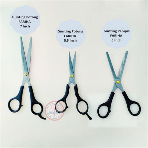 Jual Alat Cukur Rambut Gunting Potong Rambut Fariha 7inc5inc Gunting