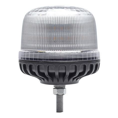 Lampa ostrzegawcza błyskowa kogut 24 LED W25SB 12V 24V AMIO 03339