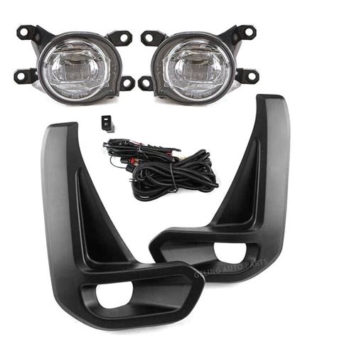 Auto Lighting Body Kit Front Bumper Fog Lamp Driving Light With Cable