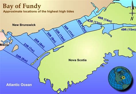 Bay Of Fundy Map