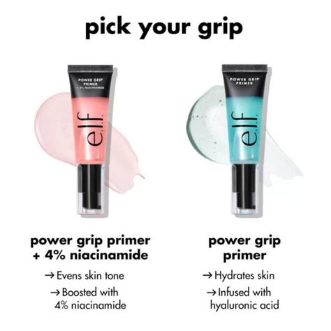 Elf Power Grip Primer 4 Niacinamide •