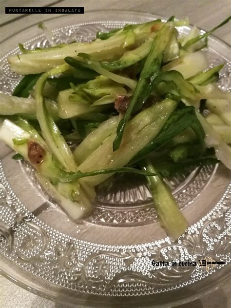 Insalata Di Puntarelle Alla Romana Gatta In Cucina