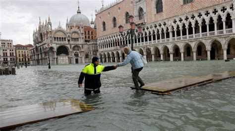 Record flooding in Venice threatens historical treasures - CNN Video